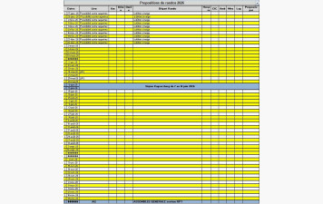 Planning  des randos 2026